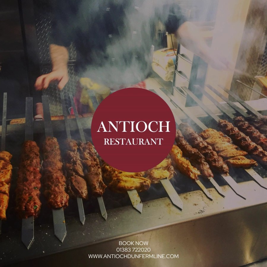 Served at Antioch Restaurant in Dunfermline