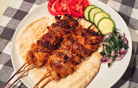 Antioch Restaurant Dunfermline Tavuk Shish Kebab